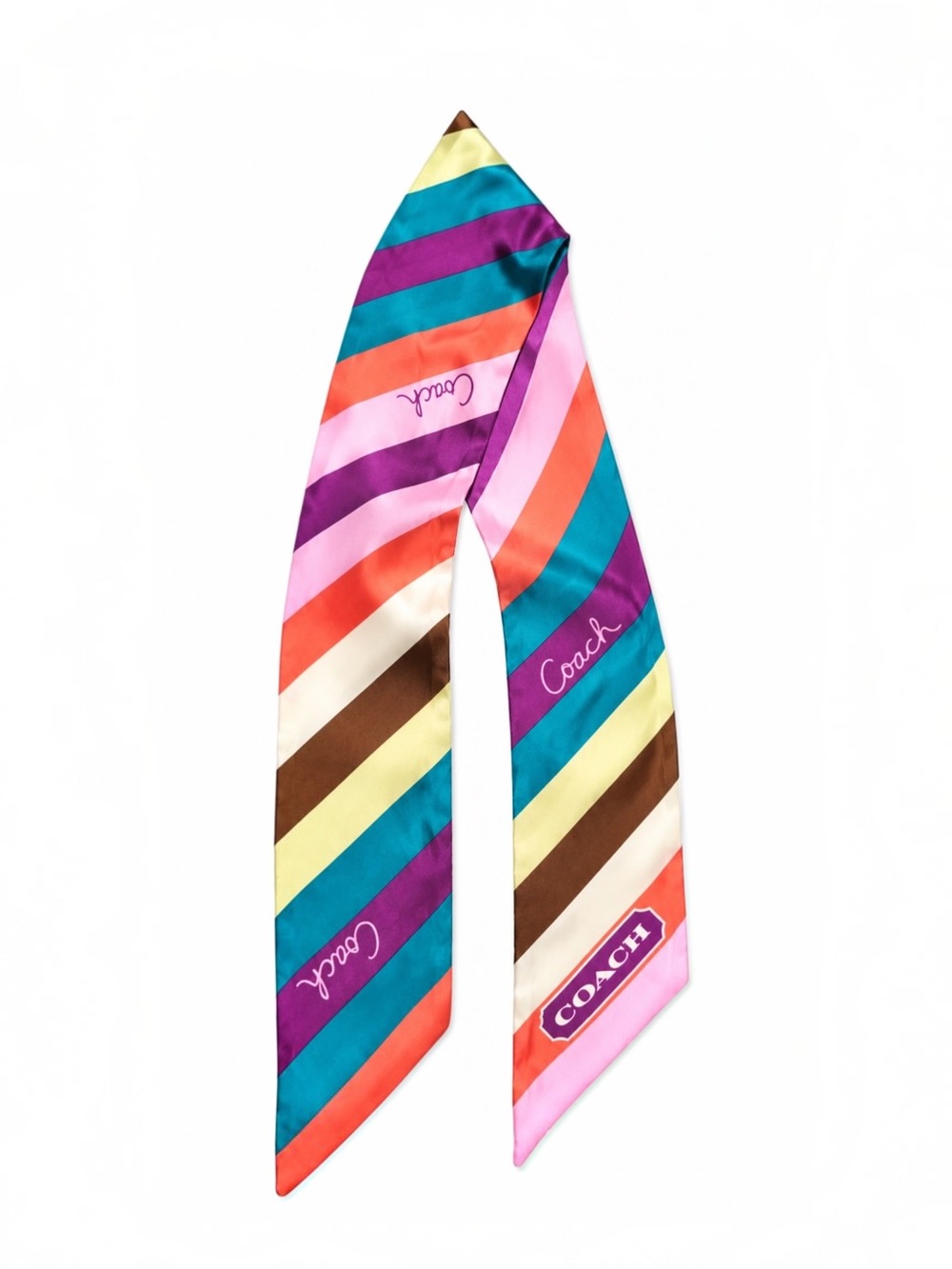 COMING SOON
Coach Legacy Skinny Scarf-EUC